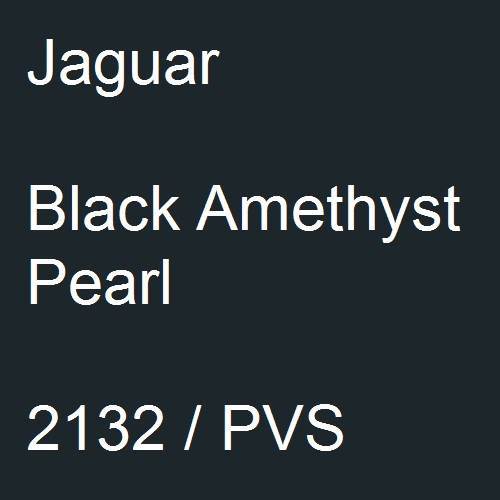 Jaguar, Black Amethyst Pearl, 2132 / PVS.